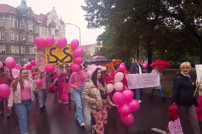 Marsz Różowej Wstążki w Szczecinie