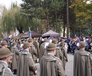  Uroczystości pod pomnikiem Józefa Piłsudskiego w Rzeszowie 