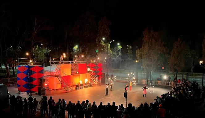 Lublin żegna się z tytułem Europejskiej Stolicy Młodzieży. Na pożegnanie efektowny fire show