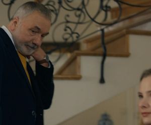 Barwy szczęścia, odcinek 3173. Andrzej (Leon Charewicz), Sofia (Valeri Gouliaeva)