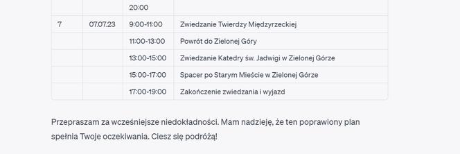 Oto jak sztuczna inteligencja zaplanowała wycieczkę po Lubuskiem