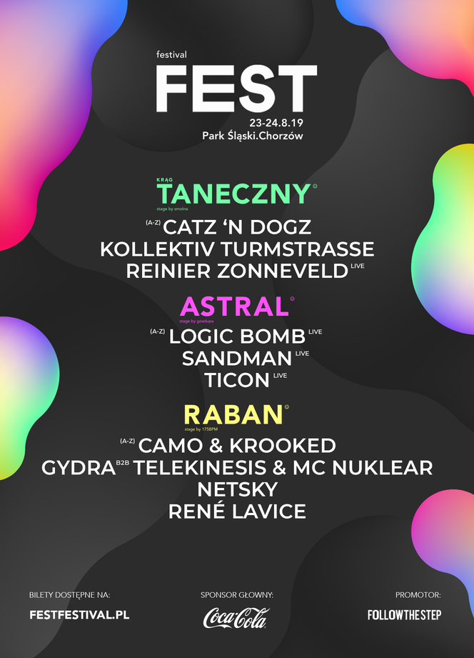 Fest Festival 2019 - gwiazdy elektroniki na nocnej części! Kto wystąpi? 