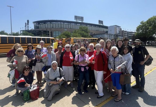 Polonia z Chicago modliła się za Leona XIV na stadionie