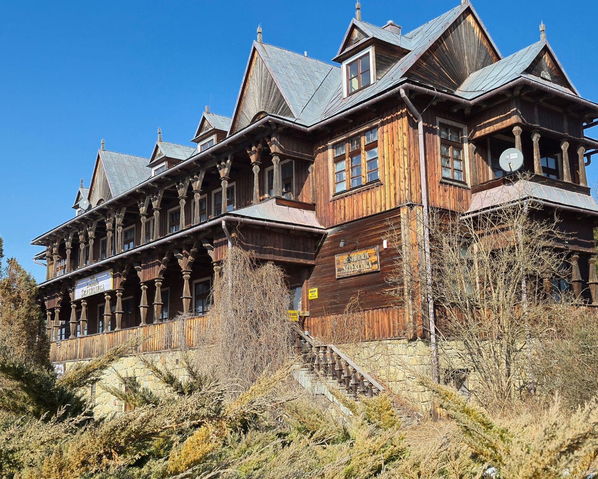 Osada widmo w Czorsztynie