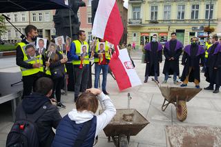 Protest rolników w Bydgoszczy 