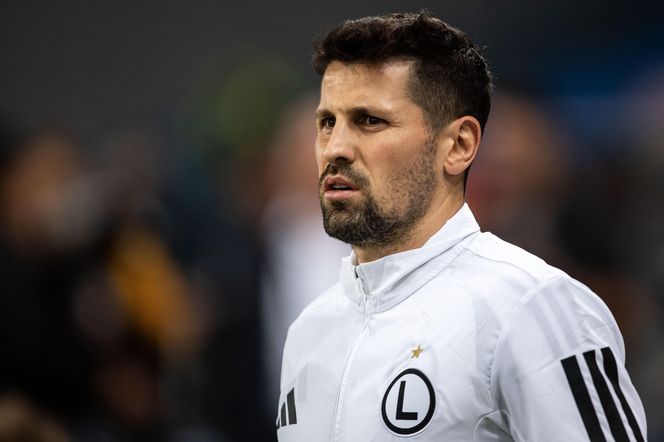 Legia - Szachtar: transparent kibiców