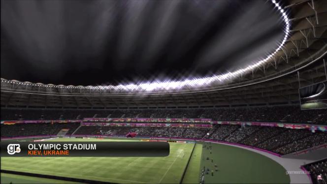 Gra UEFA EURO 2012 - Stadion Olimpijski w Kijowie
