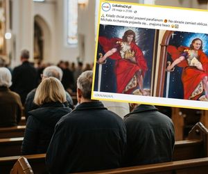 Nowy obraz w parafii wywołał falę krytyki. Tego się wierni nie spodziewali