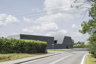 Gambit, biurowiec z rur w Gliwicach