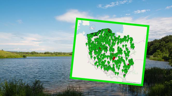 Gdzie nad wodę? Zobacz mapę kąpielisk w Polsce