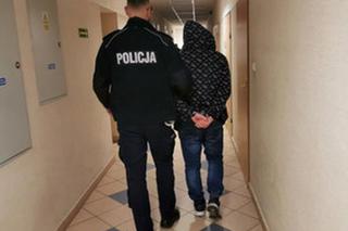 Zatrzymany mężczyzna