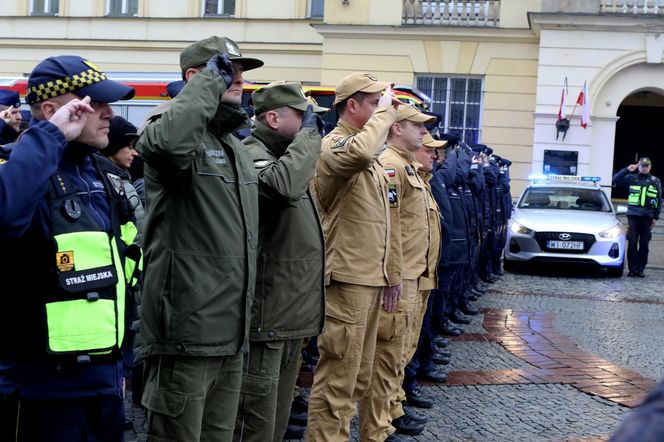 Hołd dla Mateusza Biernackiego. Tak policjanci upamiętnili zmarłego funkcjonariusza