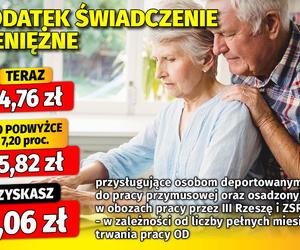 Tak wzrosną dodatki emeryckie w 2025 roku!