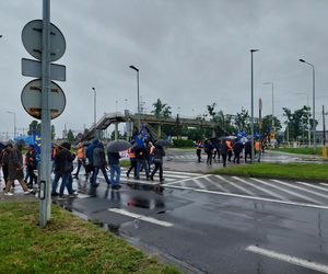 Strajk kolejarzy Bydgoszcz 28.07.25