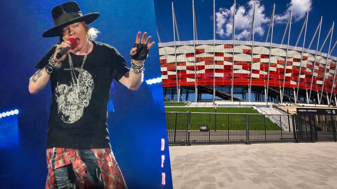 Axl Rose i Stadion Narodowy