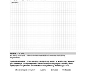 Matura 2025 chemia rozszerzona - arkusz CKE 16.05.2025 - Formuła 2015