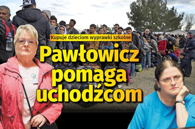 Pawłowicz pomaga uchodźcom