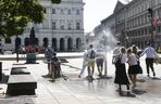 ak warszawiacy radzą sobie z upałem? Żar leje się z nieba