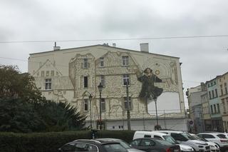 Mural Mikołaja Kopernika w Grudziądzu