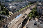 Przebudowa węzła kolejowego w Katowicach - sierpień 2025