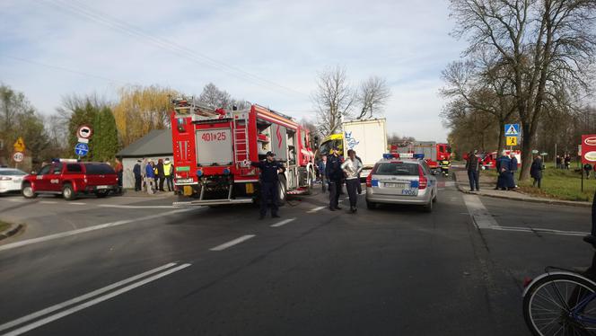 Śmiertelny wypadek w Drużbicach. Nie żyje kierowca osobówki