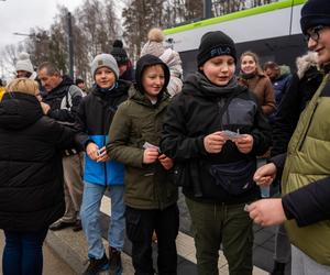 Tramwajowa czwórka ruszyła! Na wydarzeniu tłumy mieszkańców. Zobaczcie zdjęcia!