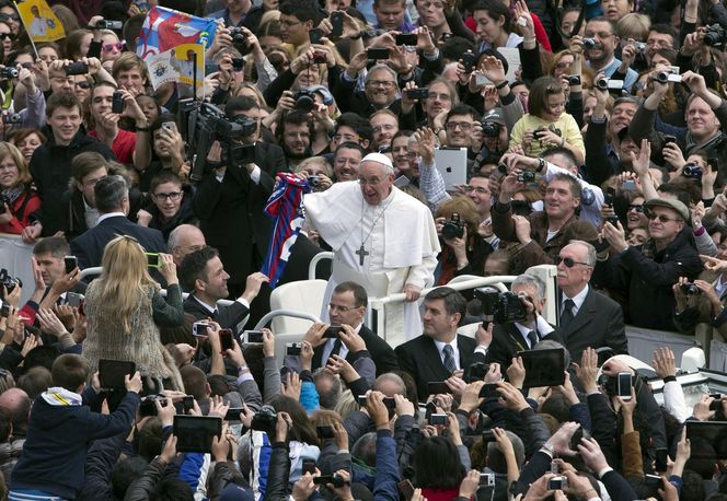 Papież Franciszek.