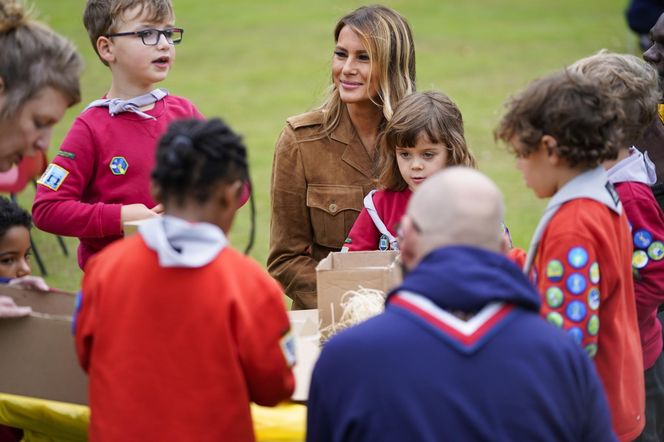 Pierwsza Dama USA w Windsorze spotkała się z królową Kamilą i księżną Kate