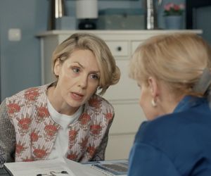 Barwy szczęścia odc. 3196. Małgorzata (Adrianna Biedrzyńska), Malwina (Joanna Gleń)