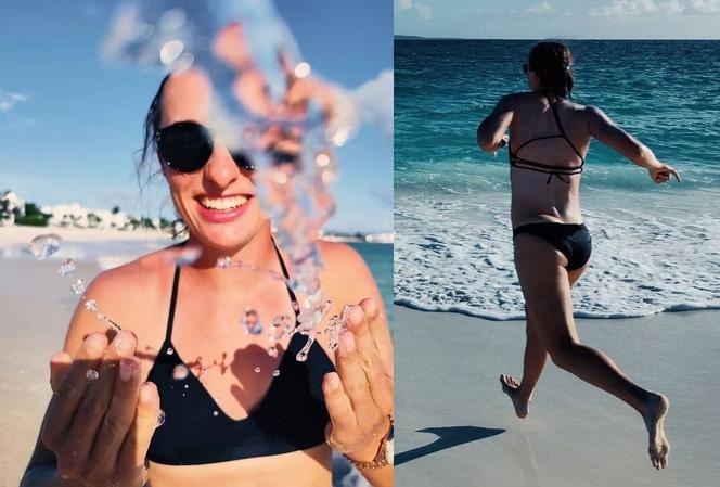 Iga Świątek w bikini na Karaibach