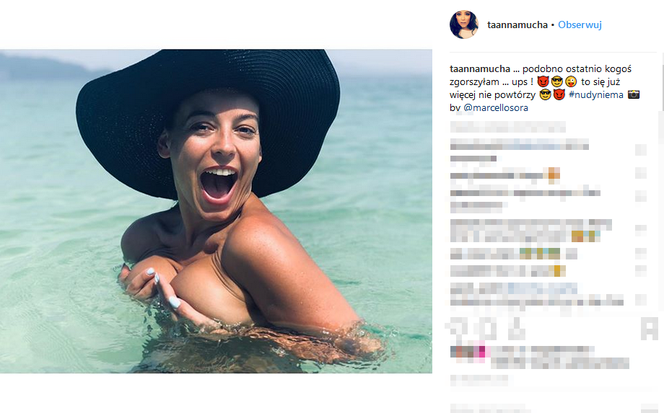 Anna Mucha twarzą staników