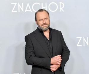 Tomasz Stockinger i  Ignacy Liss na premierze filmu Znachor