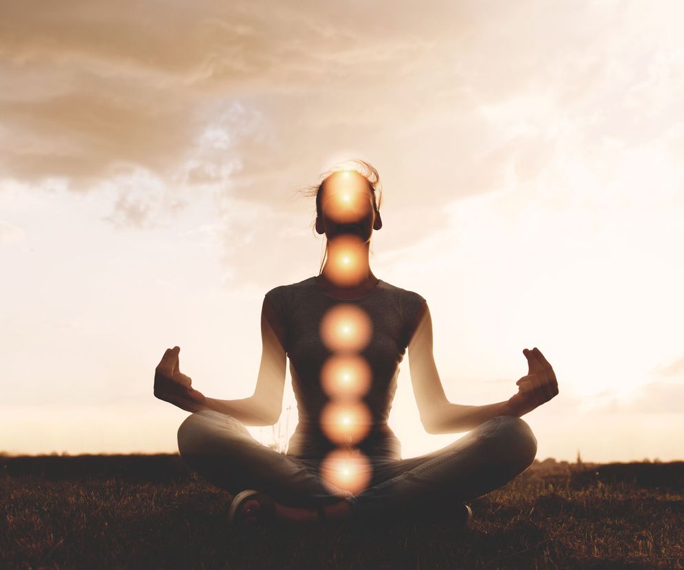 Każda z siedmiu przebiegających wzdłuż kręgosłupa czakr - od jego podstawy po czubek głowy - pełni inną rolę.