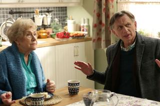 M jak miłość, odc. 1508. Barbara (Teresa Lipowska), Robert (Krzysztof Tyniec)