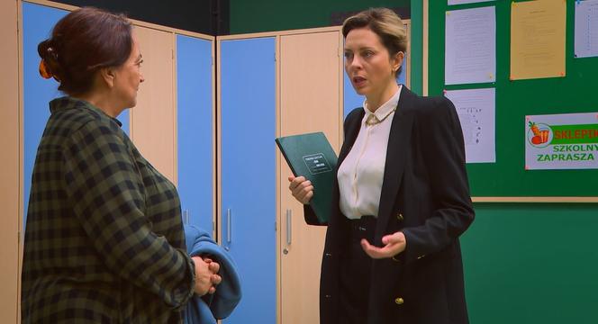 Barwy szczęścia odc. 2800. Dorota Kujawiak (Karina Seweryn), Bogusia (Halina Bednarz)