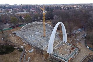 Przebudowa Teatru Letniego w Szczecinie - marzec 2021