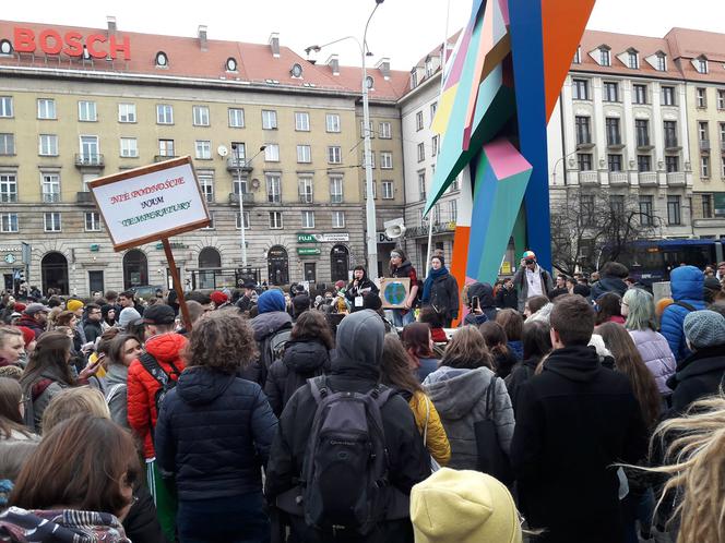 Młodzieżowy strajk klimatyczny we Wrocławiu