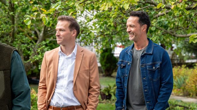 Barwy szczęścia odc. 3140. Mariusz (Rafał Cieszyński), Łukasz (Michał Rolnicki)