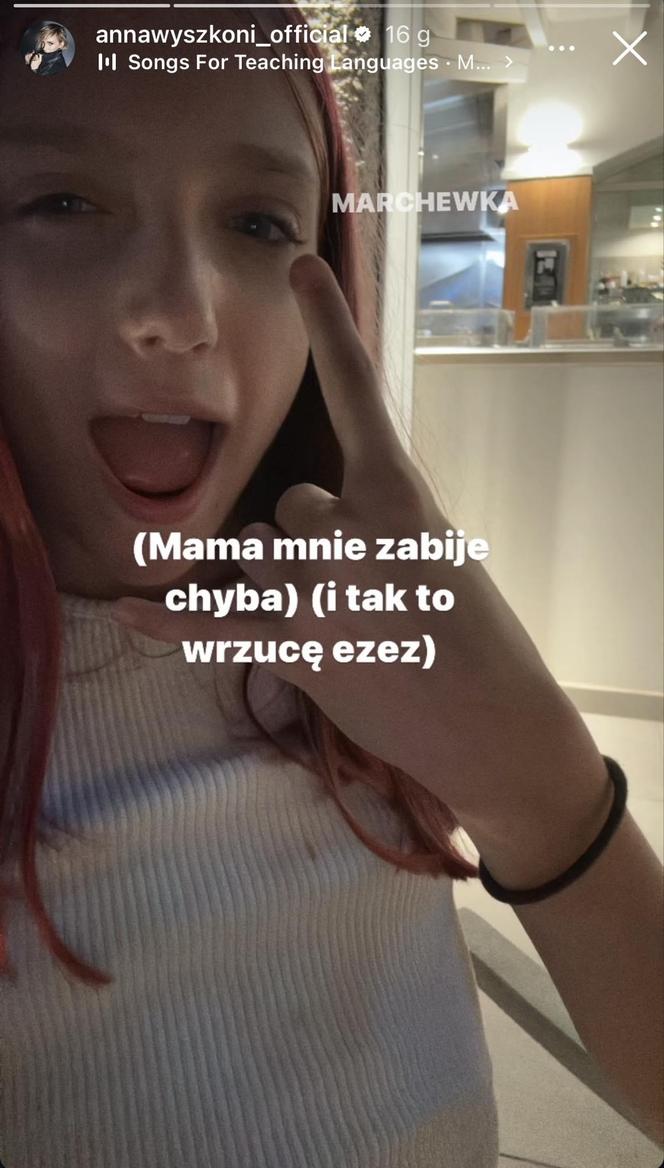 Pola Durczak włamała się na Instagrama mamy