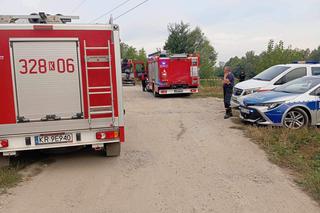 Akcja ratownicza w Przylasku Rusieckim. Utonął mężczyzna