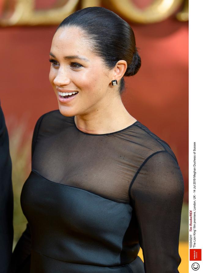 Gwiazdy na premierze filmu Król Lew - Meghan Markle