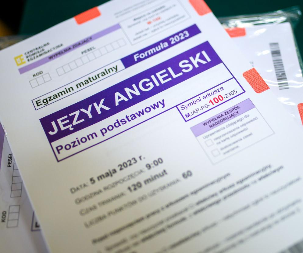 Matura angielski 2023 - to zadanie zdziwiło uczniów. Tego się nie spodziewali!