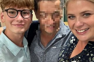 Barwy szczęścia nowy sezon. Aleks (Hubert Wiatrowski), Aldona (Elżbieta Romanowska) na planie