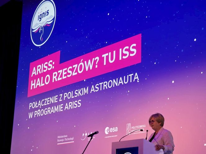 Połączenie ze stacją kosmiczną z Rzeszowa