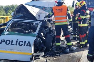 Tragedia na Słowacji. Polska ciężarówka wjechała w służby