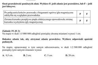 EGZAMIN GIMNAZJALNY 2014 PRZYRODA, BIOLOGIA, GEOGRAFIA: ARKUSZE OFICJALNE Z CKE + ODPOWIEDZI