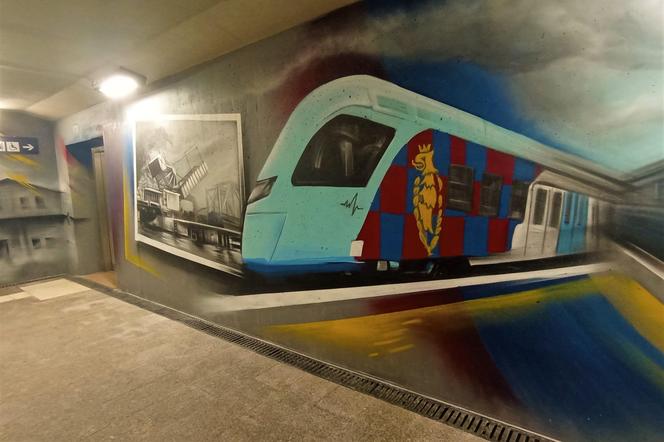 Tunel na stacji w Szczecinie Podjuchach