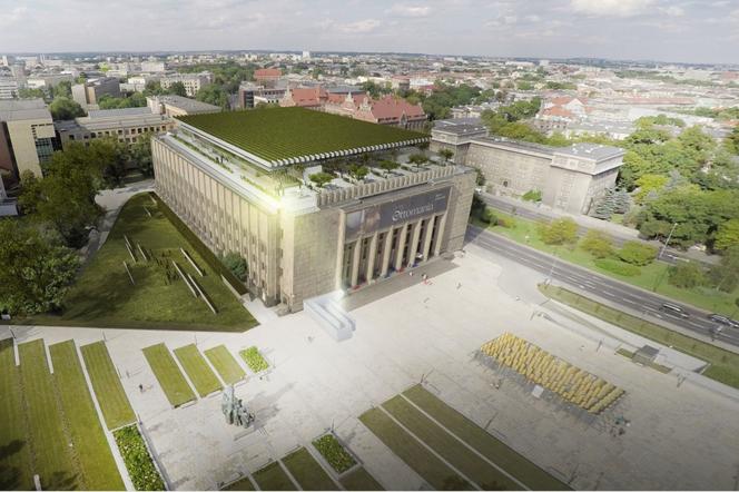 Projekt przebudowy Muzeum Narodowego w Krakowie 
