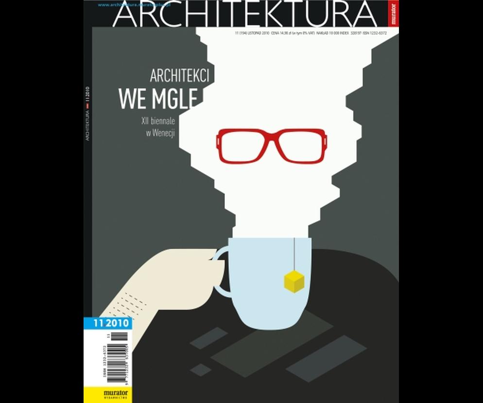 Okładka Miesięcznik Architektura 11/2010