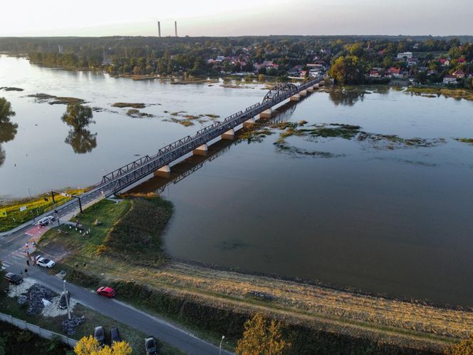 Sytuacja powodziowa w Cigacicach 21 września 2024